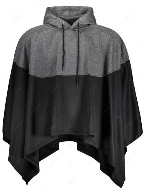 caped hoodie